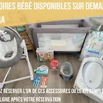 Soleil D'ete - Netflix & Wifi - Balcon - Climatisation - Parking Gratuit - Check-in 24h24 - Emplacement Velos - Goodmarning 公寓 *