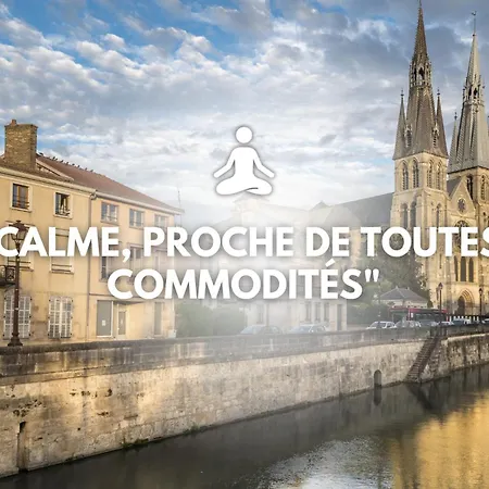Soleil D'été - Netflix&wifi - Balcon - Climatisation - Parking Gratuit - Check-in 24h24 - Emplacement Vélos - Goodmarning * Châlons-en-Champagne